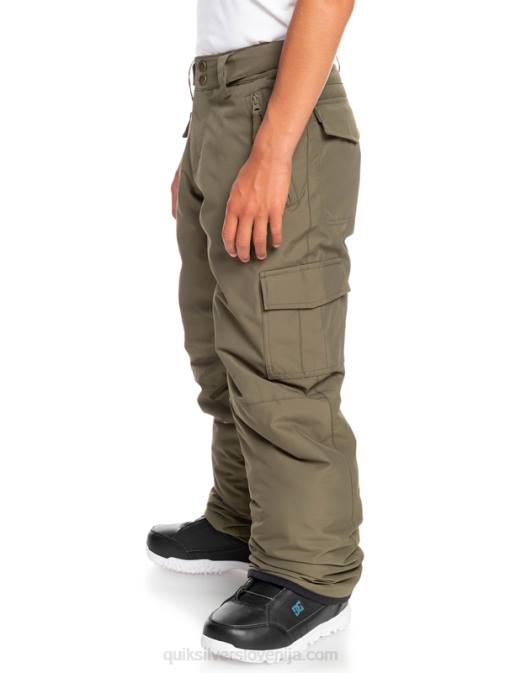 Quiksilver PJ4H2259 fantje grozdni list Snežne hlače 8-16