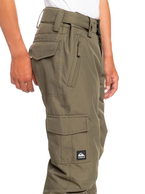 Quiksilver PJ4H2259 fantje grozdni list Snežne hlače 8-16