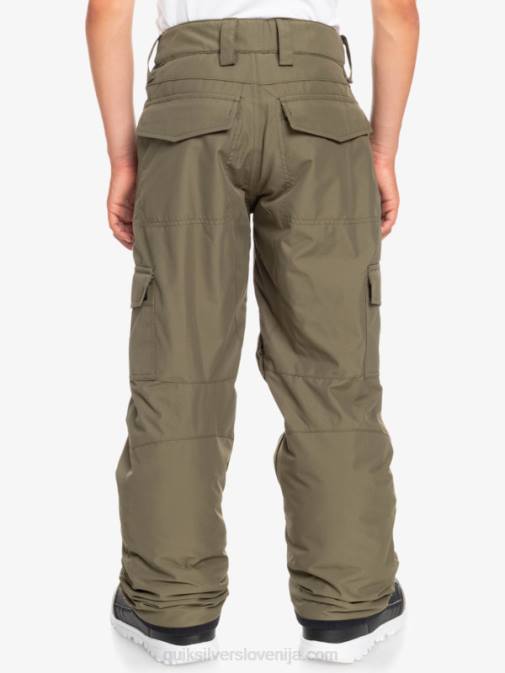 Quiksilver PJ4H2259 fantje grozdni list Snežne hlače 8-16