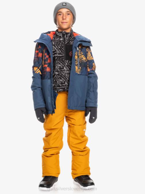 Quiksilver PJ4H2293 fantje rakitovsko rjava Snežne hlače 8-16 Estate