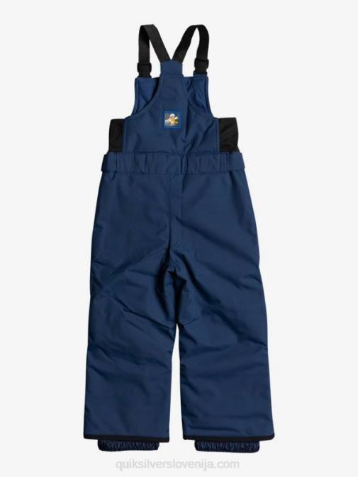 Quiksilver PJ4H2296 fantje insignija modra Mornarsko modre snežne hlače z izolacijo boogie 2-7