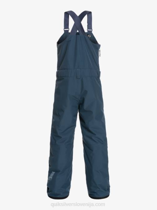 Quiksilver PJ4H2319 fantje insignija modra 8-16 mash up izolirane hlače z oprsnikom