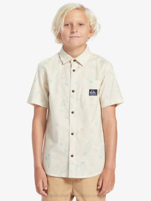 Quiksilver PJ4H2008 fantje breza, kje je moja deska kje je moja board majica s kratkimi rokavi