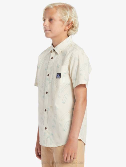 Quiksilver PJ4H2008 fantje breza, kje je moja deska kje je moja board majica s kratkimi rokavi