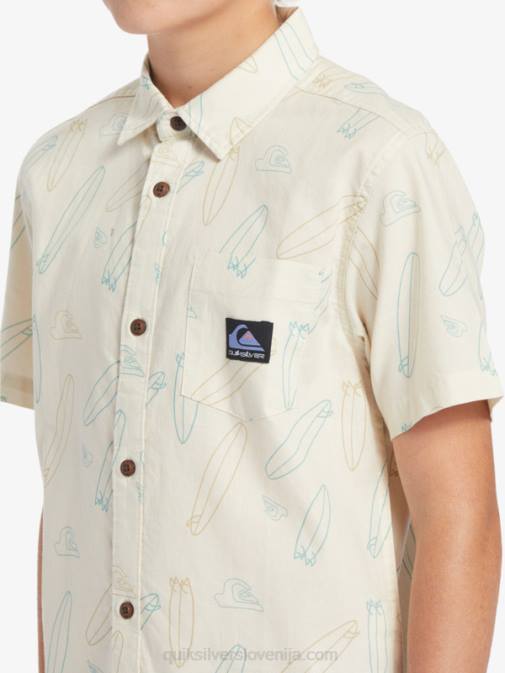 Quiksilver PJ4H2008 fantje breza, kje je moja deska kje je moja board majica s kratkimi rokavi