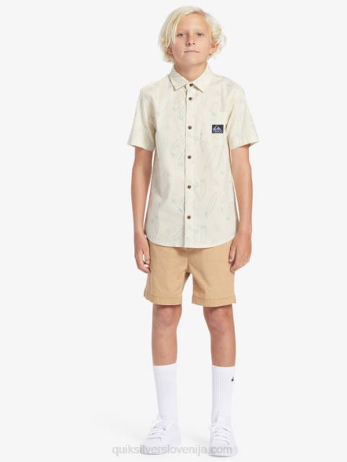 Quiksilver PJ4H2008 fantje breza, kje je moja deska kje je moja board majica s kratkimi rokavi