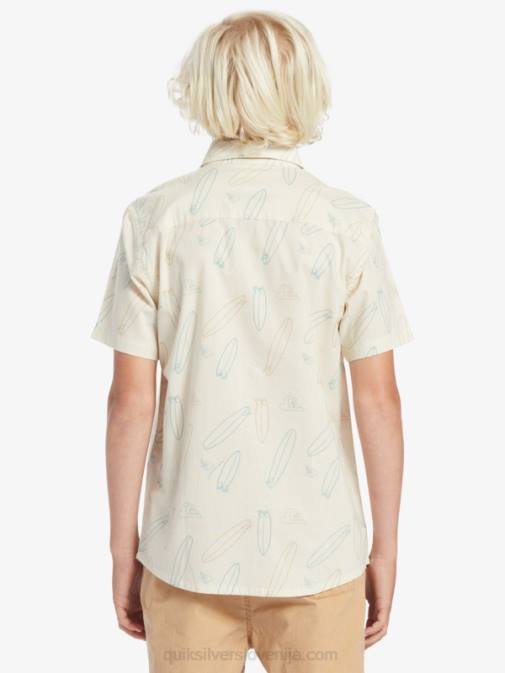 Quiksilver PJ4H2008 fantje breza, kje je moja deska kje je moja board majica s kratkimi rokavi