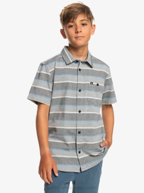 Quiksilver PJ4H2157 fantje črni kali sončni vzhod 231 8-16 kali sunrise majica