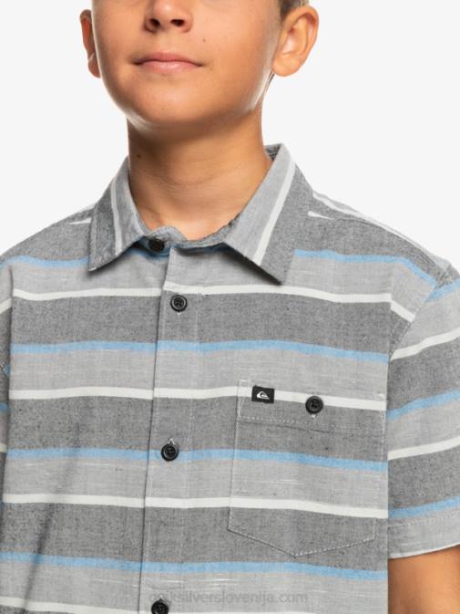 Quiksilver PJ4H2157 fantje črni kali sončni vzhod 231 8-16 kali sunrise majica
