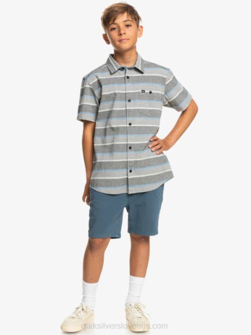 Quiksilver PJ4H2157 fantje črni kali sončni vzhod 231 8-16 kali sunrise majica