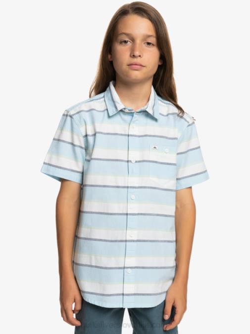 Quiksilver PJ4H2158 fantje beli cali sončni vzhod 231 8-16 kali sunrise majica