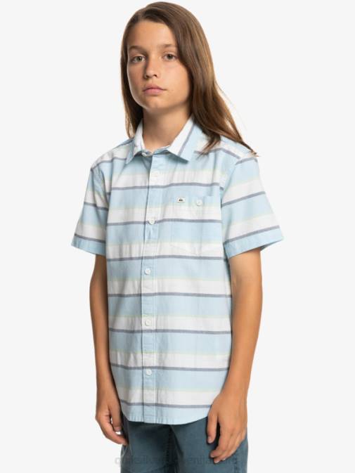 Quiksilver PJ4H2158 fantje beli cali sončni vzhod 231 8-16 kali sunrise majica