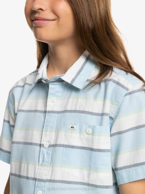 Quiksilver PJ4H2158 fantje beli cali sončni vzhod 231 8-16 kali sunrise majica