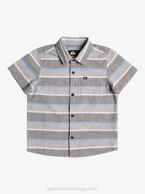 Quiksilver PJ4H2217 fantje črni kali sončni vzhod 231 Majica 2-7 cali sunrise