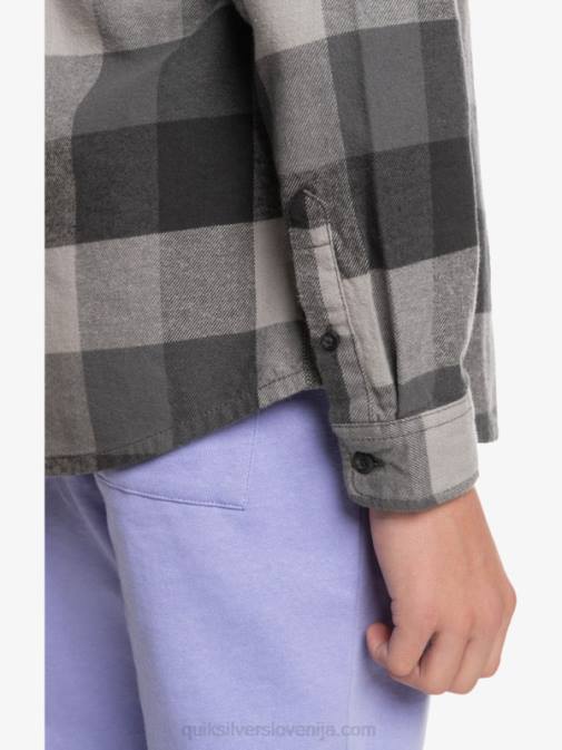 Quiksilver PJ4H2307 fantje železna vrata matica 8-16 flanelasta srajca z dolgimi rokavi v obliki mamice
