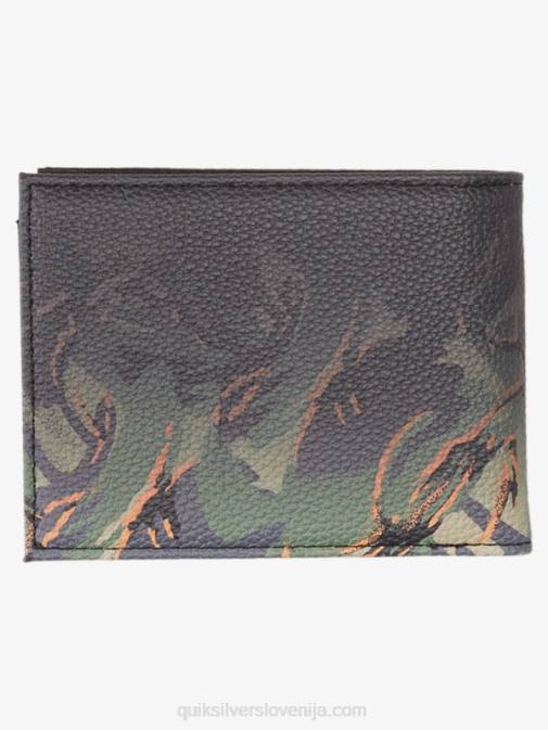 Quiksilver PJ4H727 moški camo - plage svežina trikratna denarnica