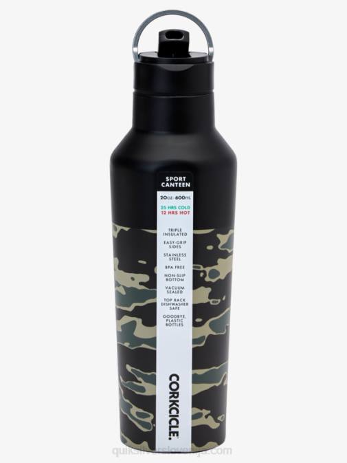 Quiksilver x Corkcicle PJ4H1182 moški kamuflažni tisk ključna bitka steklenica vode