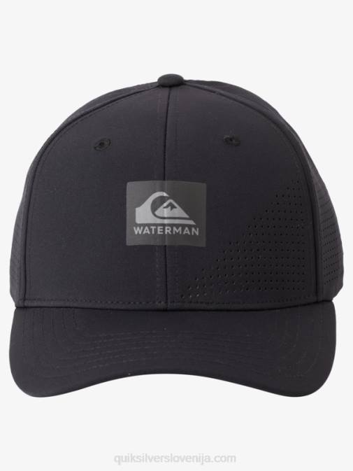 Quiksilver PJ4H1007 moški Črna waterman perf turf snapback klobuk