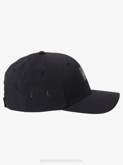 Quiksilver PJ4H1007 moški Črna waterman perf turf snapback klobuk