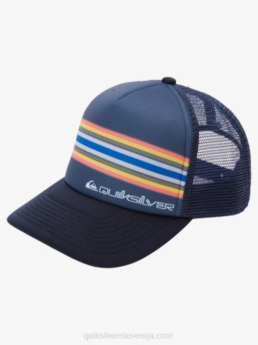 Quiksilver PJ4H1050 moški mornarsko modri blazer kapa za tovornjakarja Buzzard Coop