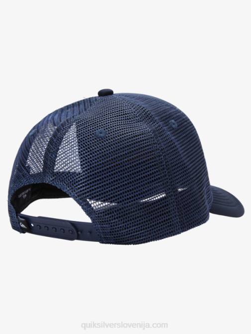Quiksilver PJ4H1050 moški mornarsko modri blazer kapa za tovornjakarja Buzzard Coop