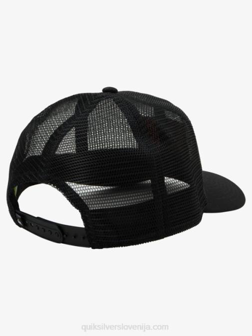 Quiksilver PJ4H1075 moški Črna mrežasta tovornjaška kapa