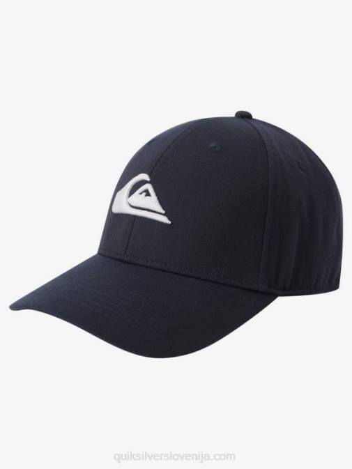 Quiksilver PJ4H1081 moški prava mornariška vresa desetletja snapback klobuk