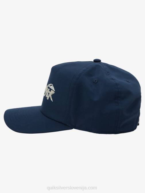 Quiksilver PJ4H1094 moški polnočna mornarica klobuk snapback z blagovno znamko