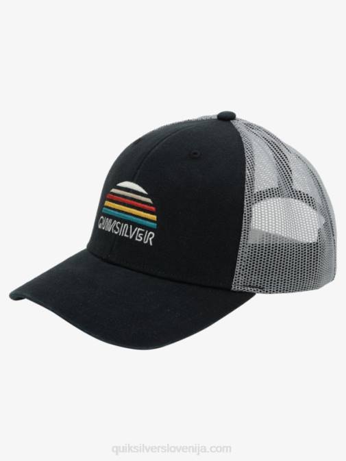 Quiksilver PJ4H1194 moški Črna stringer tovornjakarski klobuk