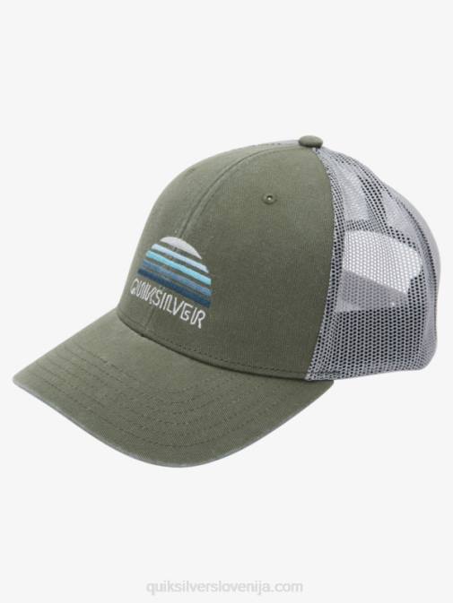 Quiksilver PJ4H1195 moški štiriperesna deteljica stringer tovornjakarski klobuk