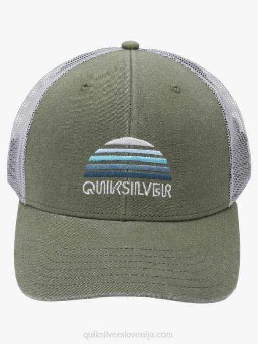 Quiksilver PJ4H1195 moški štiriperesna deteljica stringer tovornjakarski klobuk