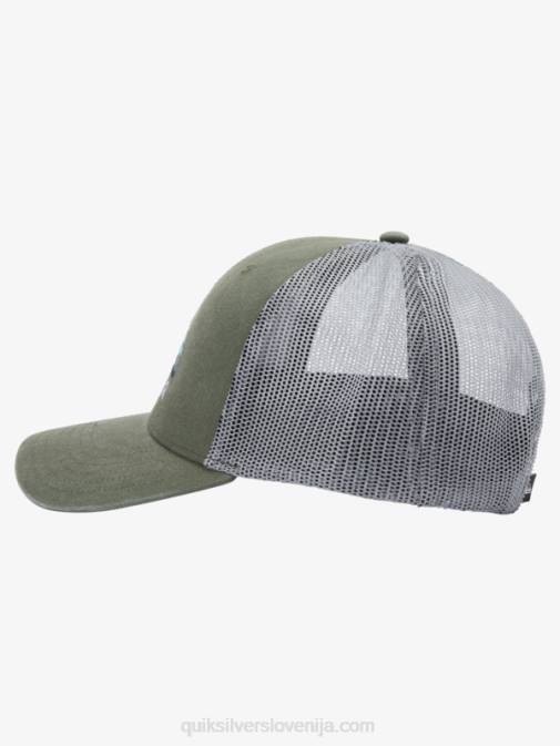 Quiksilver PJ4H1195 moški štiriperesna deteljica stringer tovornjakarski klobuk