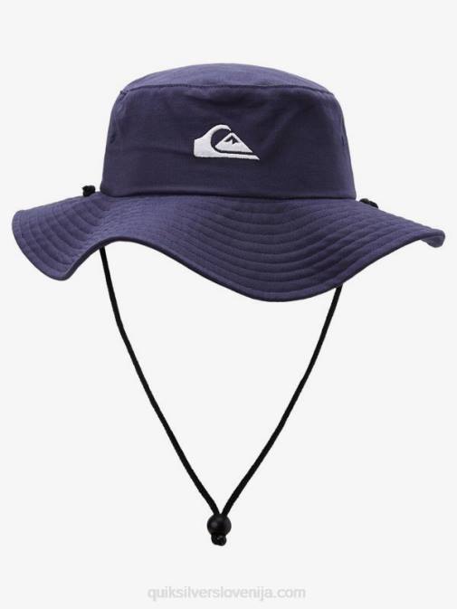 Quiksilver PJ4H122 moški insignija modra klobuk bushmaster safari boonie