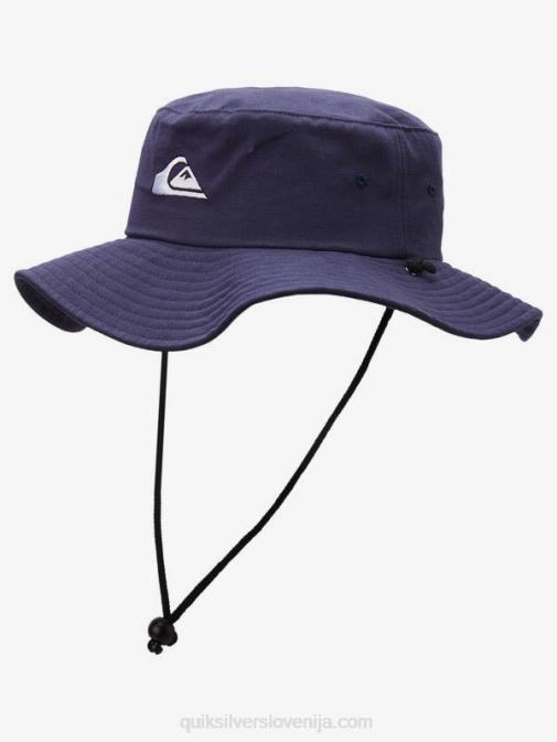 Quiksilver PJ4H122 moški insignija modra klobuk bushmaster safari boonie