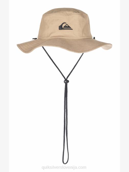Quiksilver PJ4H1519 moški kaki klobuk bushmaster safari boonie