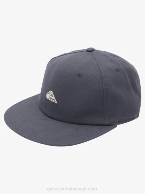 Quiksilver PJ4H1642 moški asfalt zaplinjena kapa snapback