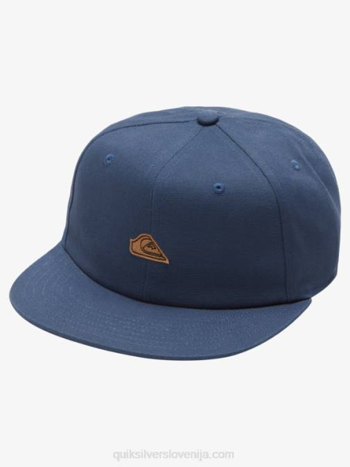 Quiksilver PJ4H1643 moški temni skrilavec zaplinjena kapa snapback