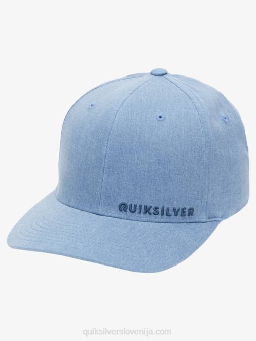 Quiksilver PJ4H1654 moški mornarsko modri blazer stranski flexfit klobuk
