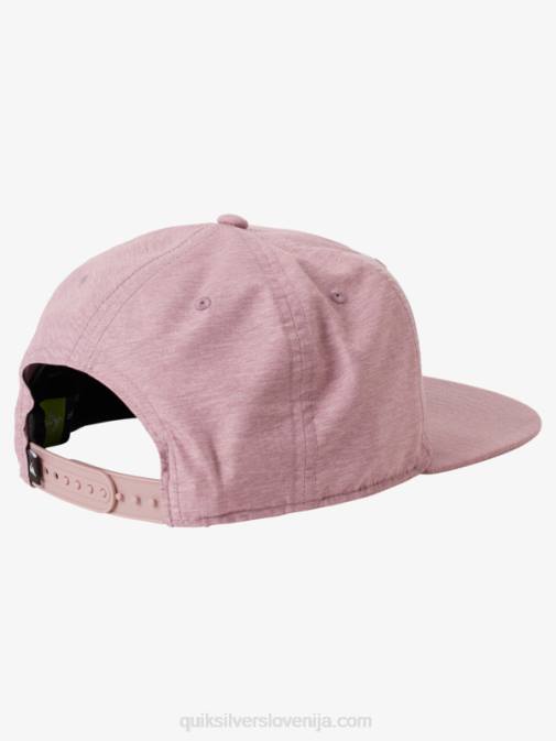 Quiksilver PJ4H1666 moški temna orhideja heather srebrni dolarski snapback klobuk