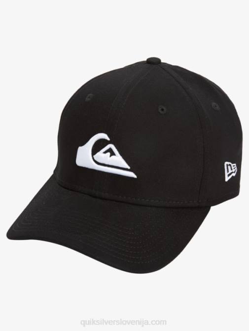 Quiksilver PJ4H1679 moški črnobela raztegljiva kapa za gore in valove