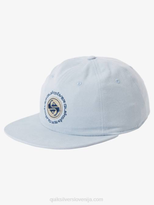 Quiksilver PJ4H1687 moški ashley blue arvo kickback platneni klobuk z naramnicami