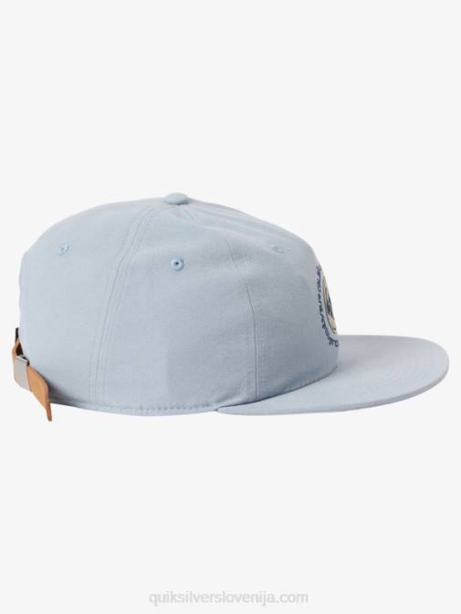 Quiksilver PJ4H1687 moški ashley blue arvo kickback platneni klobuk z naramnicami