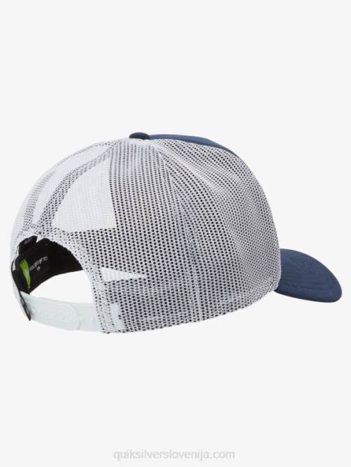 Quiksilver PJ4H1723 moški mornarsko modri blazer vetrič blokiran snapback klobuk