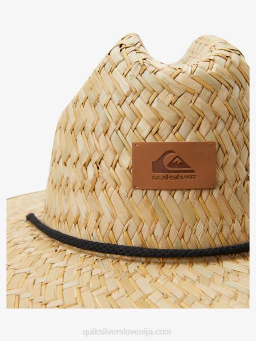 Quiksilver PJ4H386 moški asfalt zunanji slamnik za reševalca