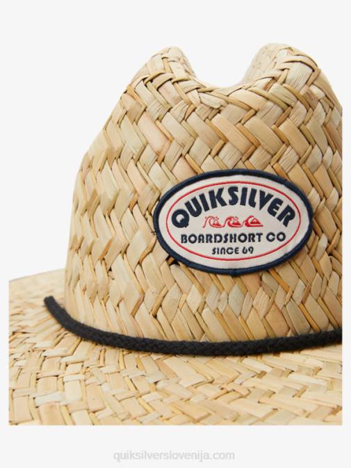 Quiksilver PJ4H414 moški polnočna mornarica zunanji ameriški slamnik za reševalce