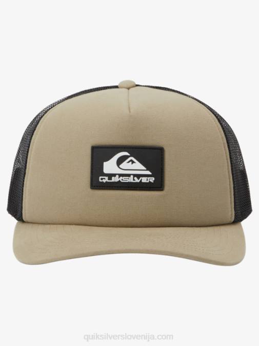 Quiksilver PJ4H488 moški olivno siva vsemogočen snapback klobuk