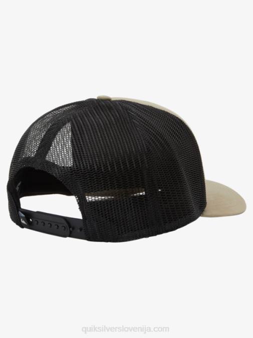 Quiksilver PJ4H488 moški olivno siva vsemogočen snapback klobuk