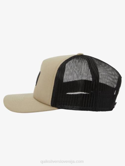 Quiksilver PJ4H488 moški olivno siva vsemogočen snapback klobuk