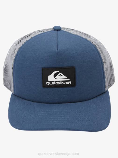 Quiksilver PJ4H490 moški temni skrilavec vsemogočen snapback klobuk