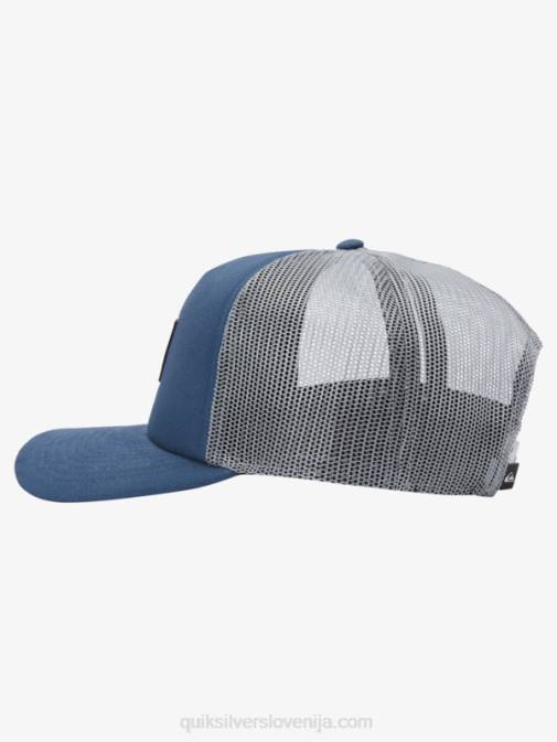 Quiksilver PJ4H490 moški temni skrilavec vsemogočen snapback klobuk